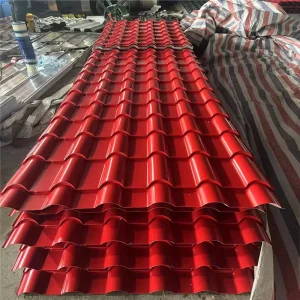 Zinc Roofing Sheet Galvanized Corrugated Roof Steel PPGI Color Coated Roofing Sheet