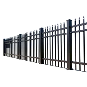 Zinc Steel Fence European Style Outdoor Residential Courtyard Fence Factory School Balcony Railing High Corrosion Resistance