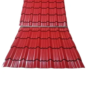construction materials Corrugated steel roof tiles building materials