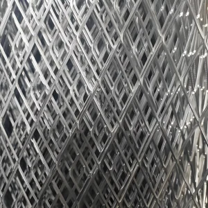 Custom High-Strength Facade Cladding Decorative Panels, Galvanized Aluminum/Stainless Steel, Expanded, Powder-Coated, Perforated