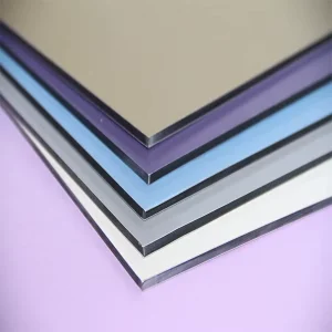 Modern Anti-Static Metal Cladding Aluminum Composite Panel for Hotel Exterior and Interior Walls, Columns, and Ceilings