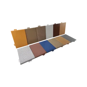 Building Materials Guangdong Exterior Wall Cladding Decorative Metal Aluminum Wall Panel