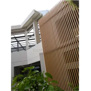 Aluminum Alloy Outdoor Fence Panels for Curtain Wall Systems, Lightweight, Fire-Resistant and Waterproof Building Material
