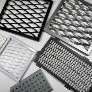Customizable Durable Coated Exterior Wall Panels, Expanded Metal Aluminum Alloy for Decoration