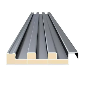 Insulated Aluminum Roof Panels for Residential Projects and Awnings, Durable Cladding Panels