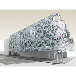 Outdoor Wall Cladding Metal Perforated Panel