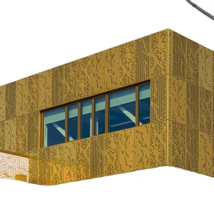 Exterior Wall Aluminum Facade Cladding Metal Curtain Wall Decoration