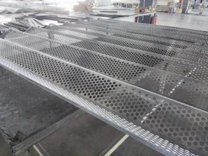 Aluminum Corrugated Perforated Curtain Wall CNC-Cut Panel with Corrosion-Resistant Finish