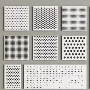 Modern Outdoor Aluminum Alloy Curtain Wall Panels, Fire-Resistant Metal Exterior Wall Cladding for Hotels, Shopping Malls, and Offices
