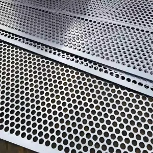 Decorative Powder-Coated Metal Perforated Sheet for Building Cladding, Galvanized Stainless Steel Micro-Perforated Sheet