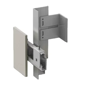 Galvanized Steel and Stainless Steel Curtain Wall Fixing System for Office Building Wall Cladding, Perforated Curtain Walls, and Modern Curtain Walls