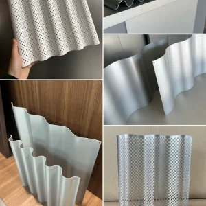 Powder-Coated Aluminum Alloy Solid Panel, Eco-Friendly, Waterproof and Fire-Resistant Architectural Exterior Wall Material