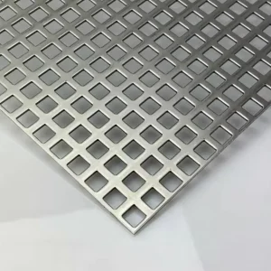 Stainless Steel Decorative Slotted and Perforated Metal Mesh for Exterior Wall Cladding