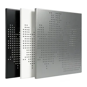 Custom Interior and Exterior Decorative Aluminum Perforated Wall Panels and Metal Engraved Panels