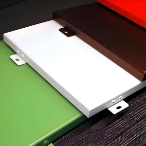 Fire-Resistant Aluminum Alloy Cladding Panels for Hotel Building Exterior Walls, Powder-Coated, Eco-Friendly, Waterproof Exterior Wall Panels