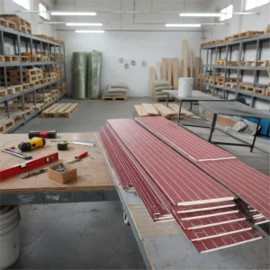 New Aluminum Metal Sandwich Panel for Hotels, Cold Storage Rooms, Workshops, Hospitals, Villa Exterior Walls, Modern Design, Waterproof, Fire-Resistant