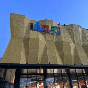 Aluminum Facade Cladding Profiles for Exterior Decoration, Metal-Clad Aluminum Panels for Ceilings