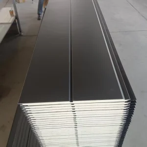 Decorative Weatherproof Metal Wall Sandwich Panel for External Steel Structures and Industrial Projects
