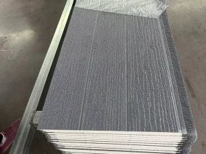 Lightweight insulated metal sandwich wall panel for interior wall covering in building construction