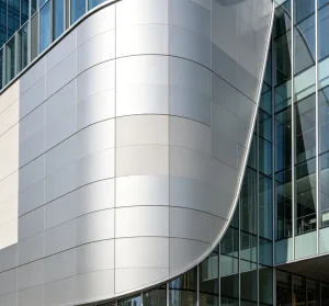 Insulated High-Density Fireproof Exterior Wall Panel, Metal-Look Calcium Silicate Board, Eco-Friendly Building Exterior Wall Cladding