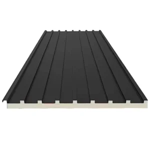 Roof Sandwich Panel, Insulated Metal Roofing Panel, Fireproof, Waterproof, Thermal Insulation, Industrial Building Material