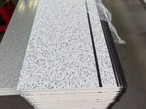 Polyurethane Sandwich Panel, Thermal-Insulating Aluminum-Zinc-Coated Steel Decorative Wall Panel, Weatherproof Exterior Wall Decorative Material