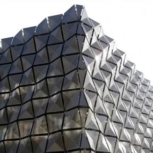 Tuopu Aluminum Alloy Commercial Building Curtain Wall System Eco-Friendly Aluminum Panel Modern Waterproof Fireproof