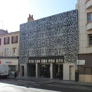 Architectural Exterior Wall Decoration Aluminum Metal Cladding