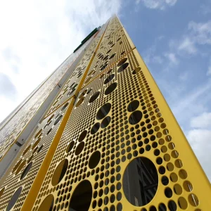Perforated Metal Wall Panels for Office Building Decoration