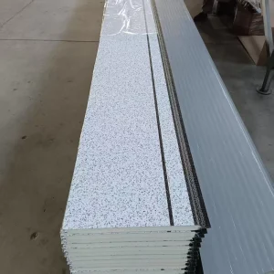 Waterproof Steel Metal Exterior Wall Modern Sandwich Panel for Container House Renovation and Decoration