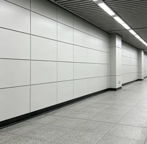 Metal-Finish Exterior Wall Panel with Fireproof and Waterproof Calcium Silicate Surface for Middle Eastern Construction