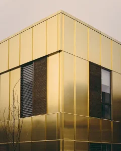 Modern Luxury Architectural Decorative Stainless Steel Exterior Wall Cladding System with Stamping