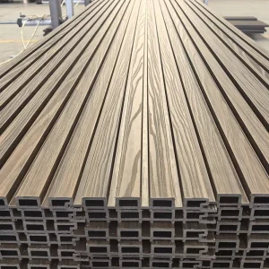 Exterior Plastic Composite Panels, UV-Resistant and Fade-Resistant, for Durable Modern Exterior Walls and Architectural Facades