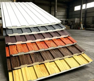 Weather-Resistant, Fire-Resistant, Eco-Friendly Polyurethane Metal Carved Panel with Galvanized Steel Modern Decorative Wall Panel