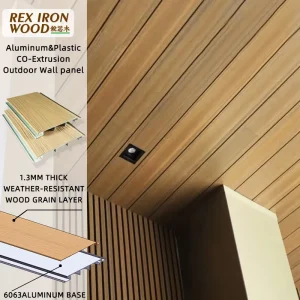 Aluminum-Plastic Composite Exterior Wall Panels for Villa Warehouses, Modern Design, Waterproof, Weather-Resistant, and Salt/Alkali-Resistant