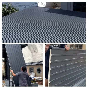 Aluminum Insulated Roof Sandwich Panel, High-Performance Polyurethane-Core Metal Building System Sandwich Panel