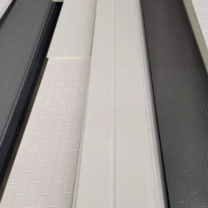Exterior Wall Cladding Sandwich Panel Steel Metal Wall Panel Decorative Polyurethane Waterproof Commercial Building Solutions