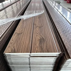 Lightweight Metal-Steel Decorative Panel, Waterproof, Fire-Resistant, Eco-Friendly Custom Exterior Wall Panel for Villas