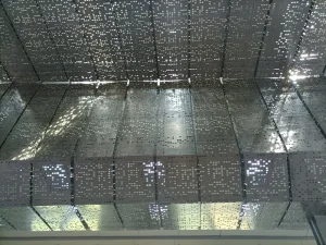 Perforated Metal Mesh Curtain Wall Panels for Exterior Building Decoration