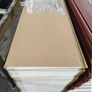 External Waterproof and Fireproof Metal Wall Panel Decorative Insulated Polyurethane-Clad Panel