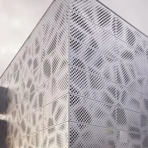Aluminum Perforated Metal Wall Panels for Residential and Hotel Exterior Wall Decoration, Eco-Friendly and Fire-Resistant