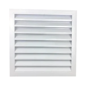 upvc Windows louver Air conditioning louver rainproof shutter elegant appearance
